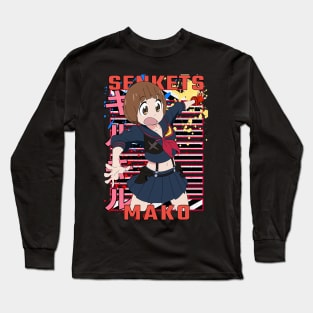 Mako Mankanshoku Kill La Kill Kiru Ra Kiru Urban Anime Long Sleeve T-Shirt